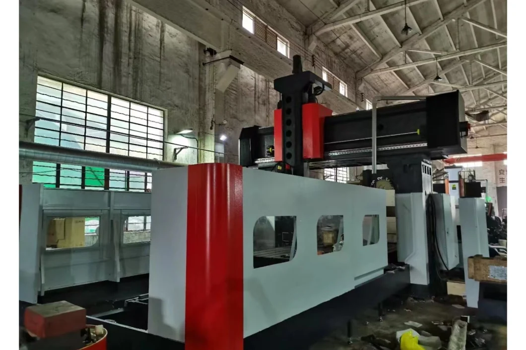 Large High Speed 12000rpm CNC Metal Cutting Machine Gantry Type Milling Machining Center