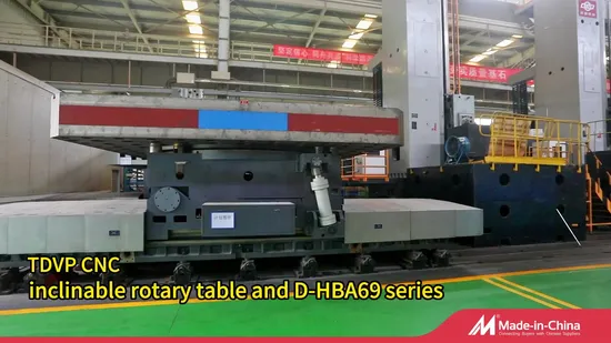 D-Hba69 Máquina de fresagem e mandrilamento CNC tipo piso de extremidade dupla