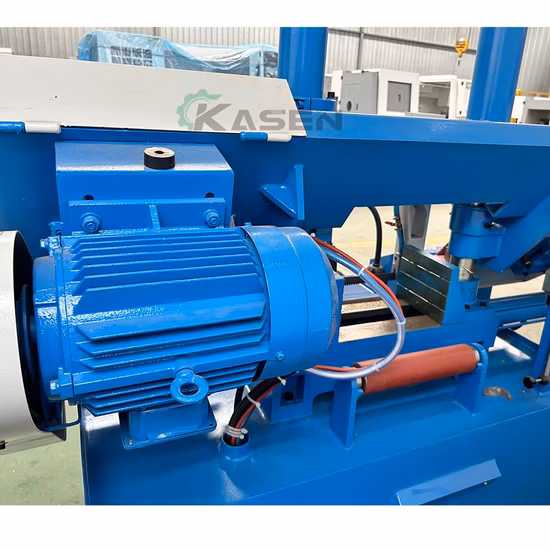 Máquina de serra de fita para corte de metal horizontal de coluna dupla Gh4240