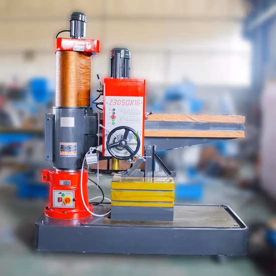 Máquina de perfuração radial mecânica universal de alta qualidade