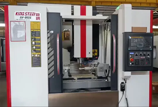 Centro de Usinagem Vertical CNC Fanuc LV-855 (Fresadora Vertical)